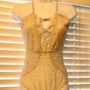 3/$12 Charlotte Russe Lace Bodysuit